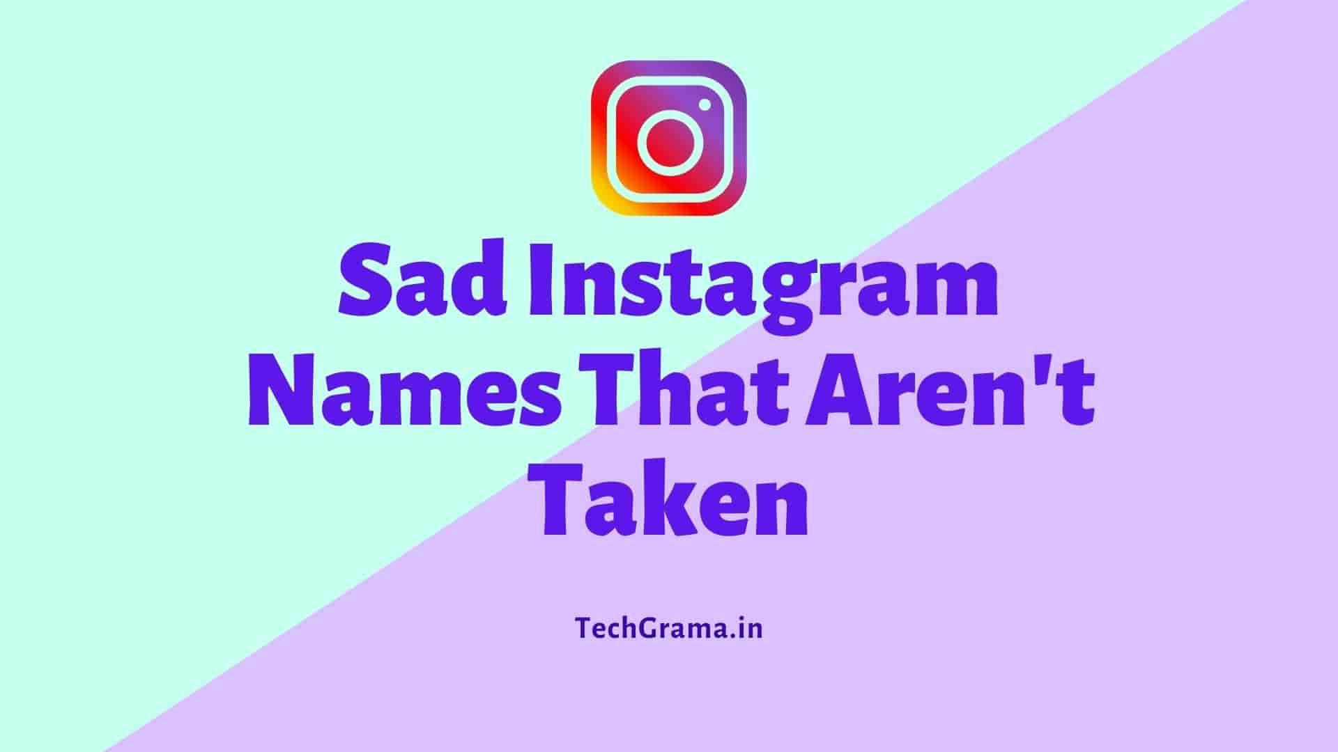 Single word instagram names not taken