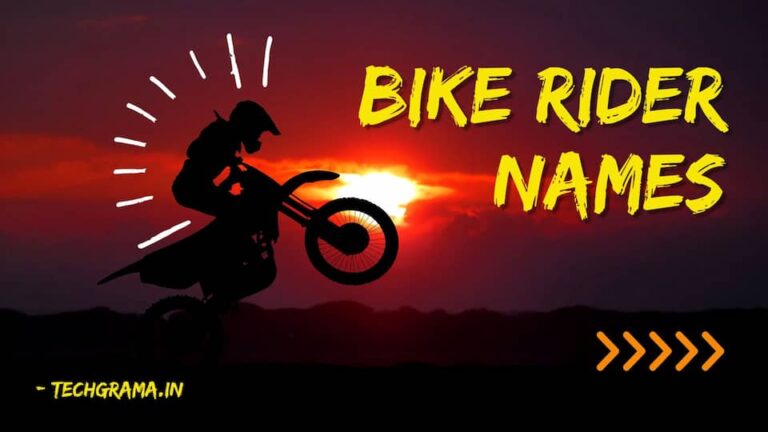 Top 210 Best Instagram Names For Bikers 2024 Techgrama