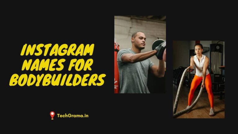 270+ Catchy Fitness Name Ideas For Instagram In (2024) – TechGrama